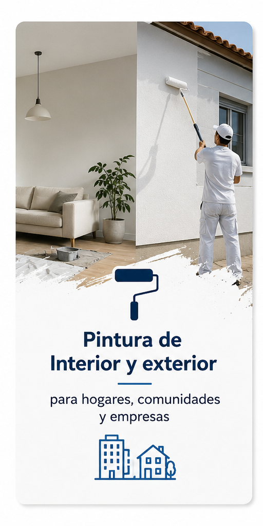 pintura interior exterior